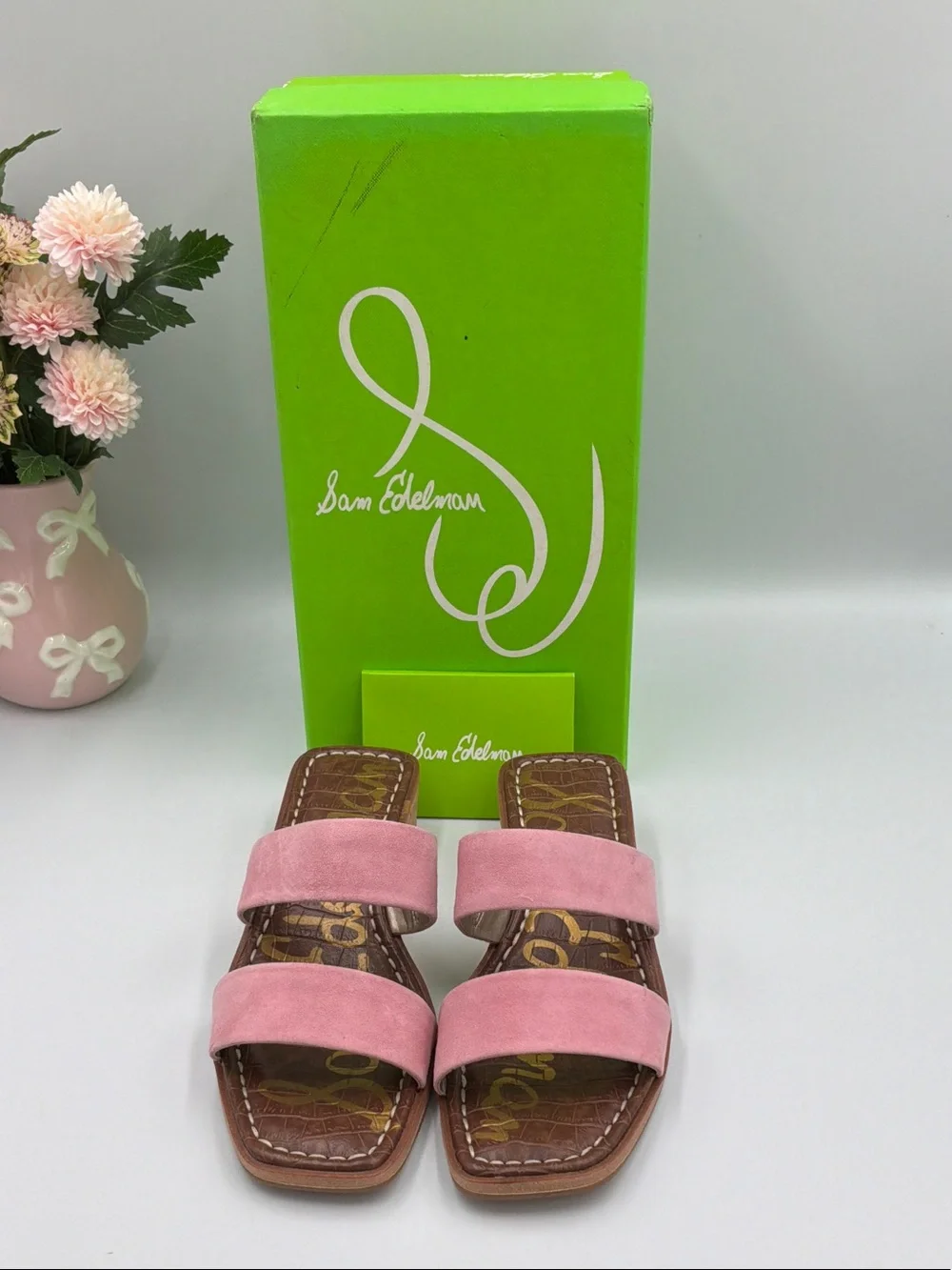 Sam Edelman pink suede